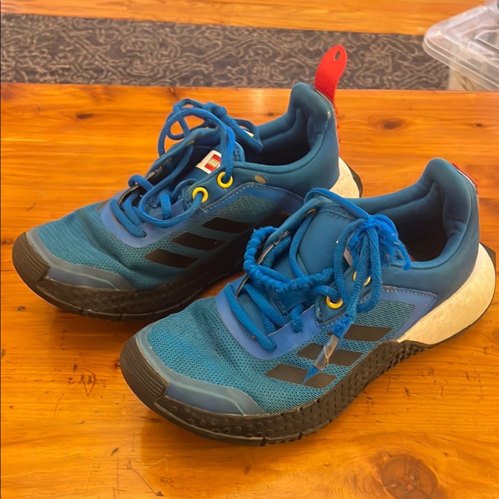 Adidas Kids Blue Running Shoes